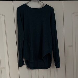 Athleta Forest Green Long Sleeve Top